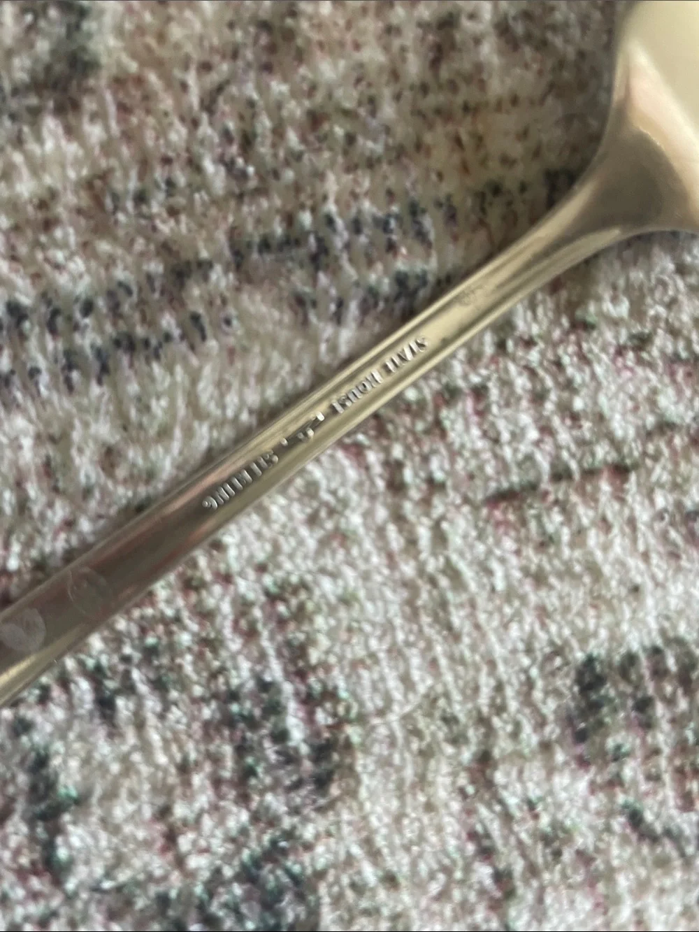 Classic Sterling Silver Ornate Dinner Fork - Silver